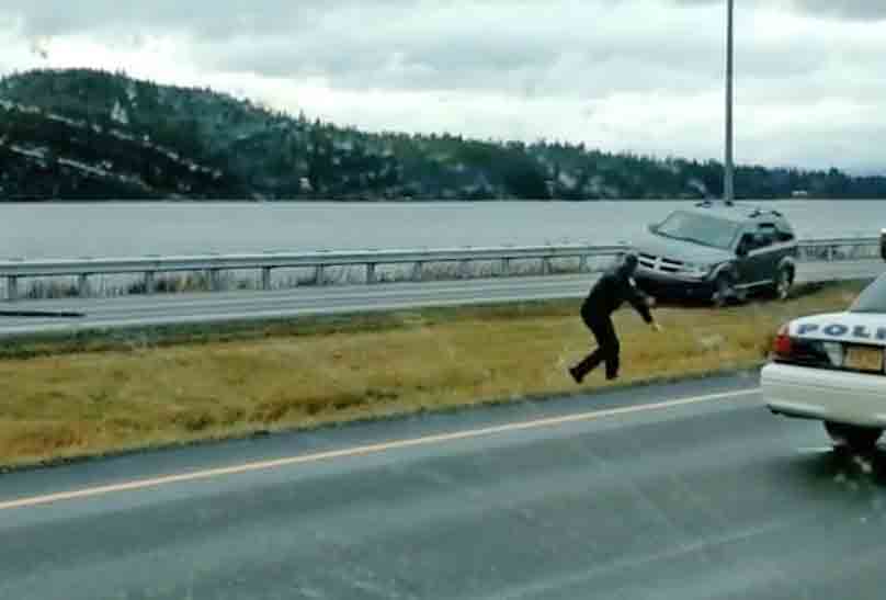 Juneau Man Takes Police on Wild Chase after Throwing Mother from Car