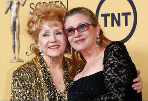 Passing of Mother/Daughter, Debbie Reynolds, Carrie Fisher