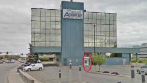 The ATM pictured in this image, shows the ATM machine that was torn from the building. Image-Google Maps