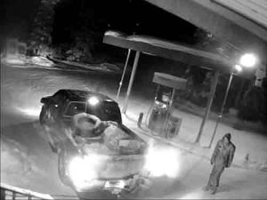 A security camera captured the burglary and theft of an ATM machine and led to the arrest of the suspects. Image-AST