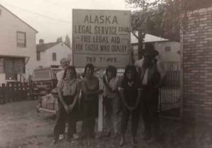 Alaska Legal Services Corporation’s first attorneys. (Photo courtesy of ALSC.)