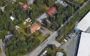 This section of Old Muldoon was the site of a SWAT/suspect stand-off throughout Monday. Image-Google Maps