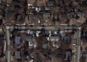 Gunshots rang out at a teen party on Tammy Avenue Tuesday morning, injuring one. Image-Google Maps.