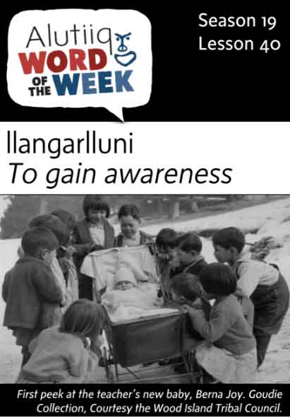 Awareness-Alutiiq Word of the Week-April 2nd