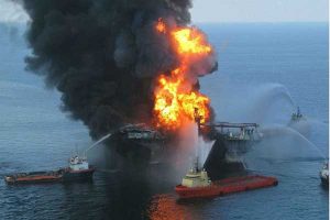 The first-ever comprehensive appraisal of the BP Deepwater Horizon oil spill's financial impact on natural resources found that it did $17.2 billion in damage. Photo courtesy U.S. Coast Guard.