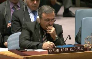 The UN Security Council convened today to discuss the strikes on Syria by the United States. Image-UN
