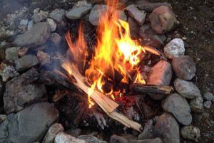 Campfire. Image-Alaska Wildland Fire Information