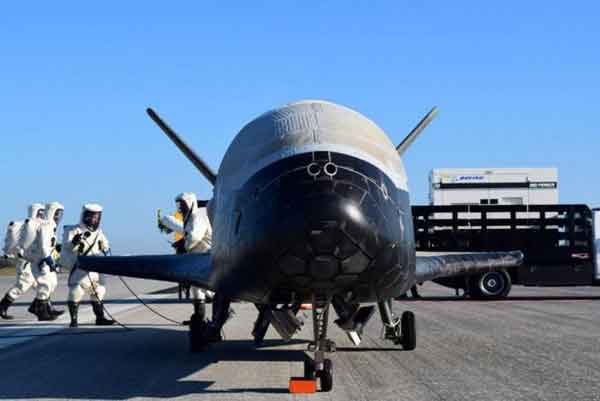 Air Force X-37B Spacecraft Lands after Two Years in Space