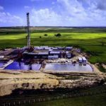 According to the US Energy Information Administration, hydraulic fracturing accounted for more than one-half of US oil production and two-thirds of US gas production in 2015. That percentage is expected to rise as more states begin to adopt the practice. CREDIT: Penn State