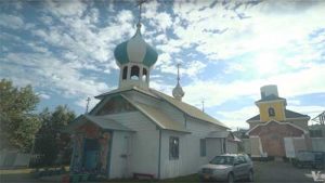 An Old Believers' church in Nikolaevsk. Image-VOA