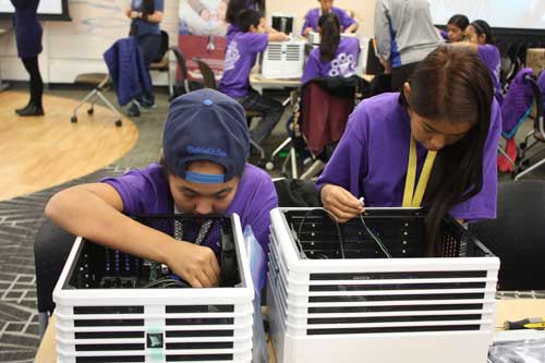 Northwest Arctic Borough School District Students Build Computers at ANSEP