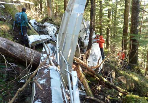 Bodies, Aircraft, in 2008 Crash Located on Admiralty Island