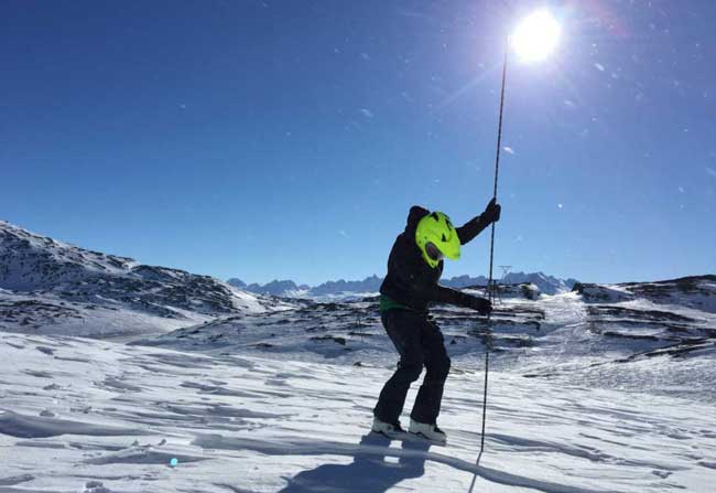 Skiers, Snowmachiners Help Improve Snow Models