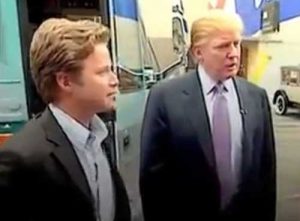 Donald Trump and Billy Bush in Access Hollywood tape. Image-Screenshot
