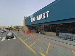 Walmart on A Street. Image-Google Maps