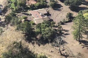 SoCal mudslide. Courtesy 129th Rescue Wing