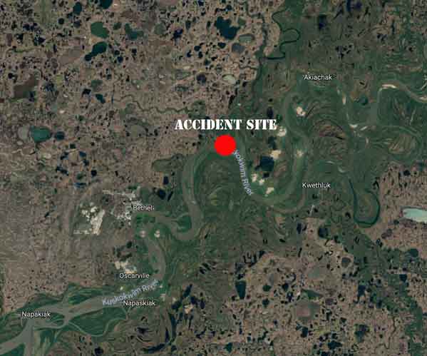 One Dead after Six go through Ice on Kuskokwim River