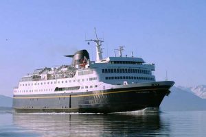 Alaska Marine Highway System's M/V Columbia. Image-State of Alaska DOT