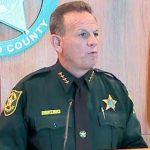 Broward County Sheriff Scott Israel at news conference. Image-CNN video screengrab