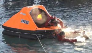 Rescue simulation in Cordova. Image-Screengrab of Ralph Bullis video