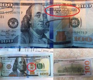 Counterfeit bills. Image-APD