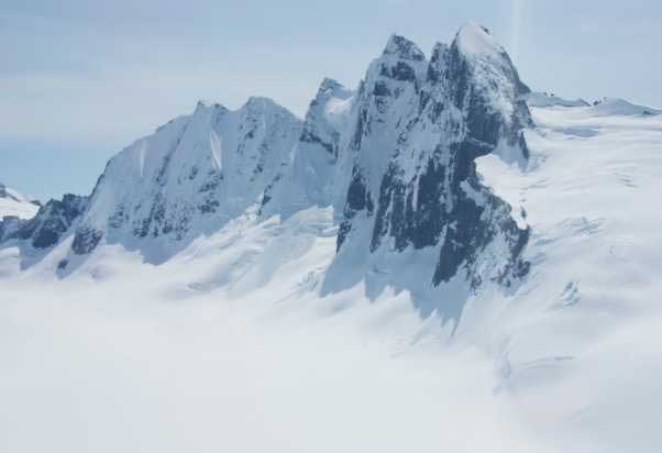 USCG, National Guard, Mountain Rescue Continue Search for Missing Mendenhall Tower Climbers
