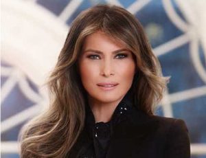 First Lady Melania Trump. Image-whitehouse.gov