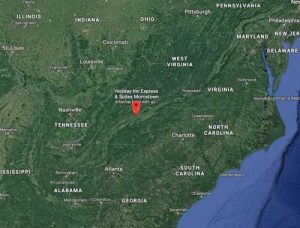 Location of Morristown, Tenn. Image-Google Maps