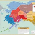 The Native Peoples and Languages of Alaska Map courtesy of Alaska Native Language Center.