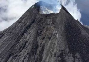 Mt. Cleveland Volcano overflight on July 24, 2016. Image by Cindy Werner, USGS/AVO