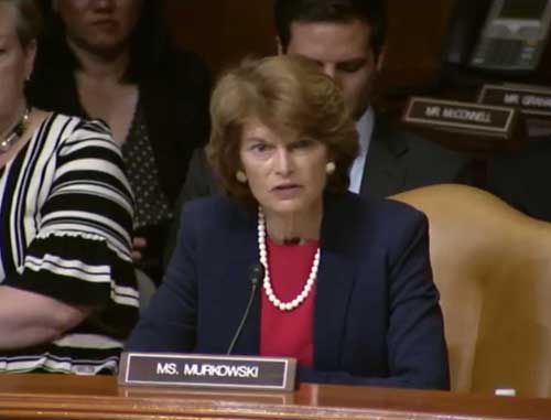 Murkowski Questions Military Leaders on U.S. Strategy in the Arctic