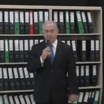 Israeli Prime Minister Benjamin Netanyahu attempting to stir up support for withdrawal from Iranian nuclear deal. Image-Screenshot 2018