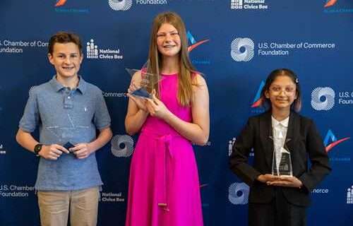 Alaska Chamber Announces Winner of the Alaska state finals of the 2024 National Civics Bee