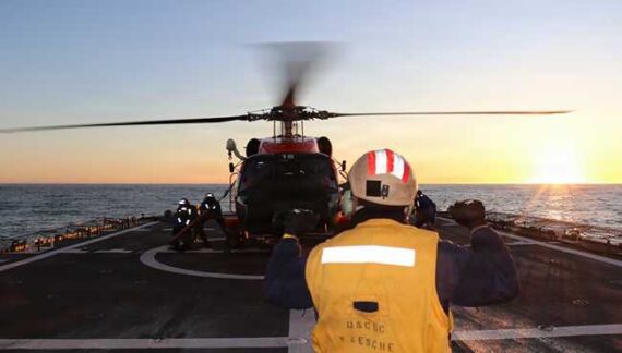 U.S. Coast Guard Cutter Waesche returns to Alameda after successful 113-day patrol in Bering Sea
