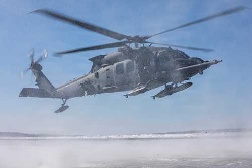 Alaska Air National Guardsmen rescue two avalanche victims north of Anchorage