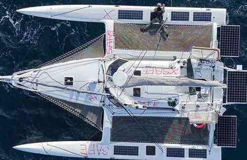 U.S., Canadian, Japan Coast Guards rescue 3 people from disabled vessel in North Pacific Ocean