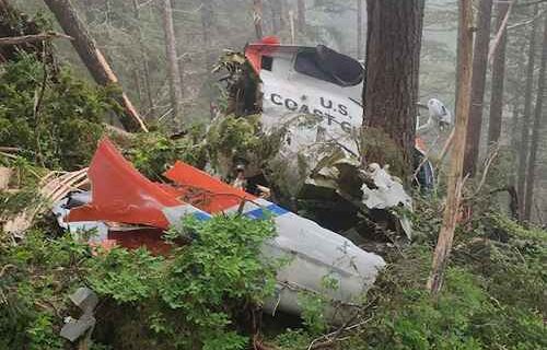 UPDATE: Coast Guard responds to helicopter crash in Sitka