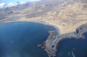 Photo: Aerial View of the Eagle Harbor area.