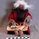 Photo: Female doll by Coral Chernoff. Purchased for the Alutiiq Museum collections with assistance from the Rasmuson Foundation.