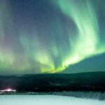 Extreme solar storms can hit Earth harder than thought Photo by Bryan Whitten. The aurora lights the sky above Poker Flat Research Range north of Fairbanks in late January 2025.