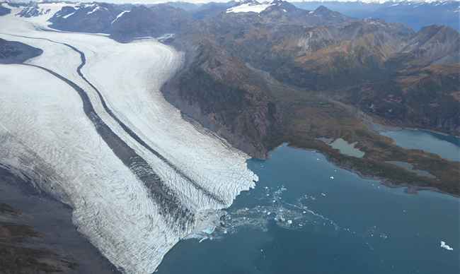 New study calculates retreat of glacier edges in Alaska’s Kenai Fjords National Park