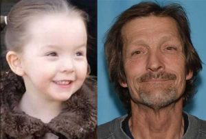 Troopers are asking the public to locate four-year-old Charlie Martin or her father, 57-year-old Raymond Martin. Images-AST