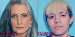 Two of the eight are still at large. Mona England and Patricia Galliher have warrants for their arrest. Image-APD