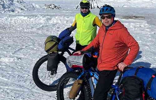 Alaska bike journey rolls along
