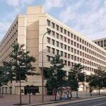 Violent Threats Against FBI Soar as Trump Lies About Mar-a-Lago Search The Federal Bureau of Investigations building in Washington DC. Image-FBI