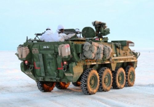 Strykers Mark First Deployment North of the Arctic Circle