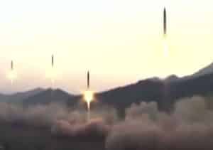 North Korean missile launch. Image-KCNA