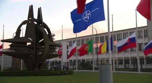 NATO headquarters in Brussels, Belgium.