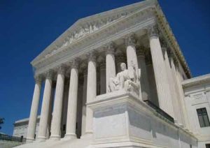 The Supreme Court building in Washington DC. Image-Public Domain