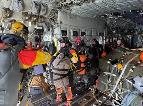 Alaska Air National Guard combat rescue officer recalls rescue jump in the north Pacific